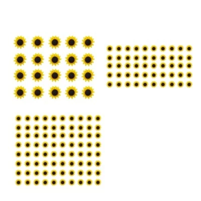 20/50/80Pcs Sunflower Push Pins Cork Notice Board Pushpin Decorative Thumb Tacks - Image 1 of 4