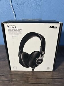 AKG K371 Over-Ear Oval Closed-Back Pro Studio Headphones- USED Clean