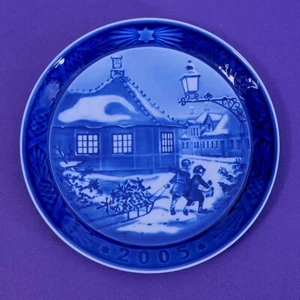 Plato de Navidad Royal Copenhagen 2005 728 - Imagen 1 de 2