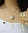 Indian Traditional Wear Ethnic Twinkling Fusion Mangalsutras /Earring for Woman
