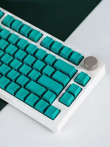 Marrs Green Keycaps Side Printed Shine Through Backlit PBT Doubleshot Keycap Set - Picture 1 of 8