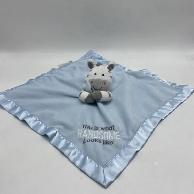 Manta de seguridad Carter's Lovey Zebra esto es lo que parece guapo sonajero Foto 1 de 4