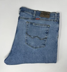 Wrangler Straight Jeans W42 L27 Herren Blau Slim Regular 92SSWCY Denim - Bild 1 von 17