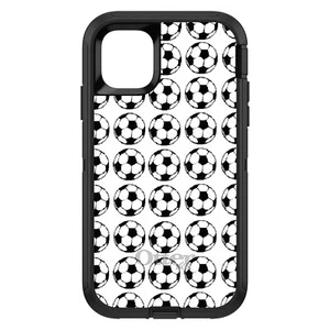 OtterBox Defender for iPhone / Samsung Galaxy - Soccer Balls Drawing - Picture 1 of 40