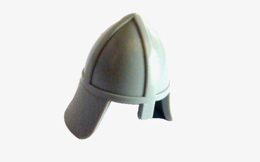 1 x LEGO® 4211827/3844 Burg,Ritter,Helm,Kopfbedeckung Medium Stone Grey Neu. - Bild 1 von 1