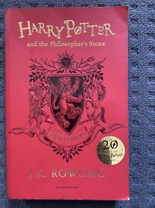 Harry Potter and The Philosopher's Stone by J.K. Rowling Gryffindor Edition PB - Picture 1 of 4