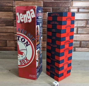 Boston Red Sox Collectors Edition Jenga Strategy Game USAOpoly 2006 - Picture 1 of 12