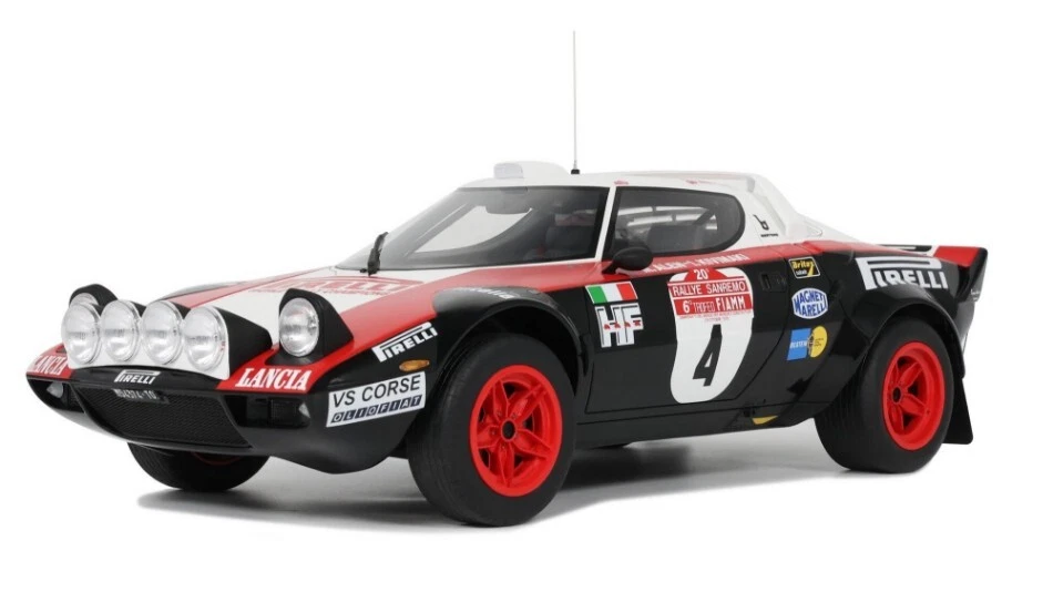 Modellino auto scala 1:12 GT Spirit LANCIA STRATOS GR.4 RALLY SAN REMO 1978 ALEN - Immagine 1 di 1