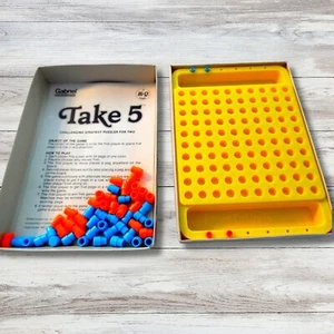 Vintage GABRIEL Take 5 Strategy Game 1970's - Imagen 1 de 2