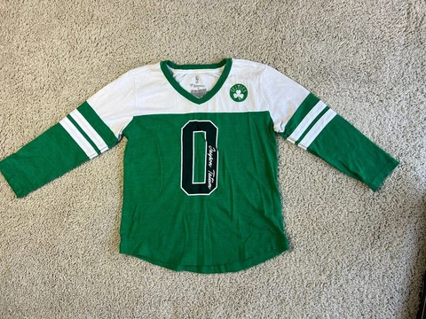 Fanatics Women's long sleeve Boston Celtics Jayson Tatum Size S Cover