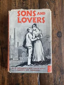 Sons and lovers D H Lawrence HC Dust Jacket 1922 Modern Library #109 - Picture 1 of 12