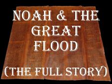 RARE TORAH BIBLE VELLUM MANUSCRIPT FRAGMENT 400 YR OLD YEMEN "Noah & the Flood"