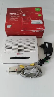 Modem Router ADSL - FIBRA - WIFI - Brand Telecom - Marca Technicolor  - Immagine 1 di 3