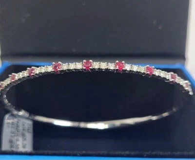 Ruby Braclet 14K Gold Fine Quality Made in The USA 20yr on eBay - Image 1 of 4