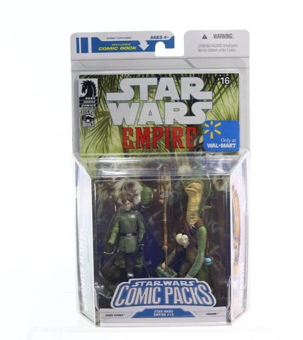 Hasbro Star Wars Comic Packs Empire #16 Janek Sunber & Amanin 2008 NIP Cover