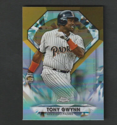 2022 Topps Chrome Update Diamond Greats Tony Gwynn #DGC-44 San Diego Padres - Image 1 of 2