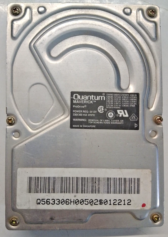 Quantum Maverick Prodrive 270mb MV27A231 20-10666 Hard Disk HDD 3.5 Ide Pata - Image 1 of 1