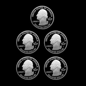 2017 S America the Beautiful National Parks U.S. Coins from Clad Proof Set - Picture 1 of 1
