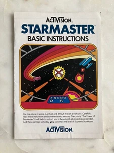 Starmaster | Atari 2600 | Solo manual (sin caja ni cartucho) - Imagen 1 de 3