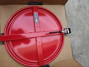 PIG DRM1072-RD LtchngDrmLdFstLtch,Red,SS,5 to 55 gal - Picture 1 of 19