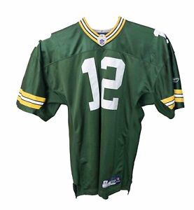 Reebok Authentic Stitched Jersey Aaron Rodgers Greenbay Mens Size 50
