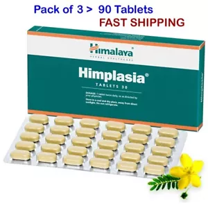Himalaya Kräuter HIMPLASIE für bessere Prostata Gesundheit 3er Pack x 30 Ablauf 2027 - Bild 1 von 2