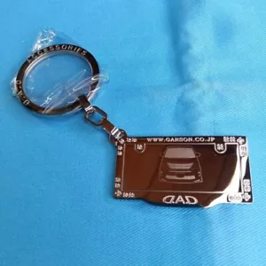 DAD Garson License Plate Key Ring 2023 WBE Salon Limited Vellfire Special Order - Picture 1 of 12
