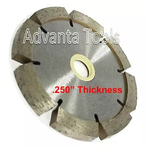 Hoja de sierra de diamante con punto de tuck de 4"" x 0,250"" para eliminación de articulaciones de mortero - Imagen 1 de 7