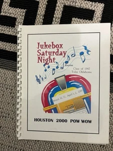 1947 Tulsa Oklahoma Central High School Houston Tx Pow Wow 2000 Binder 53rd Yr - Picture 1 of 11