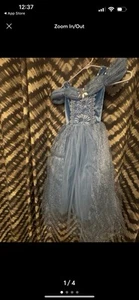 Girls baby blue Cinderella dress. Fits like a 7/8 - Picture 1 of 4