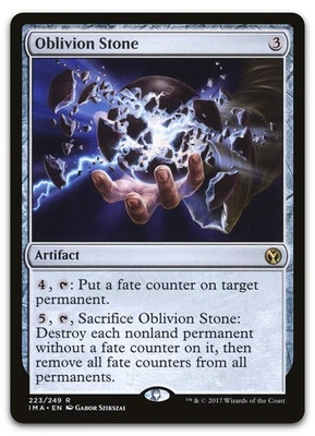 Oblivion Stone #223 (LP) Iconic Masters IMA Magic MTG - Image 1 of 2