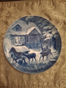Kaiser Porcelain Plate “Silent Night” 1971 2nd Issue Limited Series West Germany - Picture 1 of 10