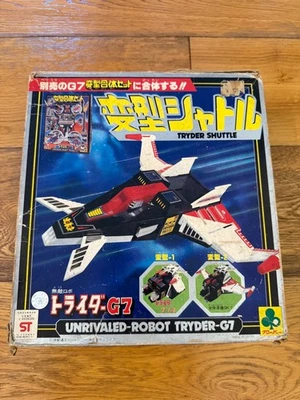 SHUTTLE DX TRIDER G7 CLOVER JAPAN VINTAGE CHOGOKIN NO POPY GOLDRAKE MAZINGA JEEG - Immagine 1 di 4