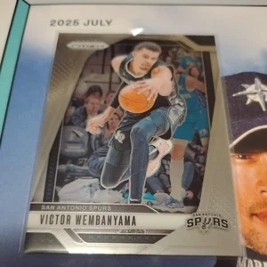 2024-25 Panini Prizm - Victor Wembanyama #172 Silver Refractor San Antonio Spurs - Picture 1 of 2