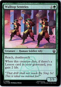 Walltop Sentries C Avatar: The Last Airbender 2022 FOIL Near Mint - Bild 1 von 1