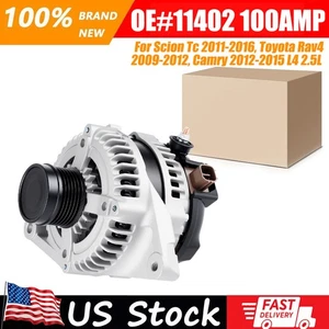 Alternator 11402 fits Toyota Rav4 2009-2012 Camry 2012-2015 Scion TC 2011-2016 - Bild 1 von 13