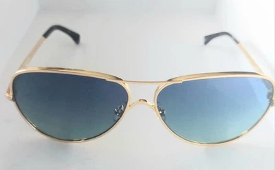 Auténticas gafas de sol WildFox Airfox Aviator para mujer color dorado Foto 1 de 4