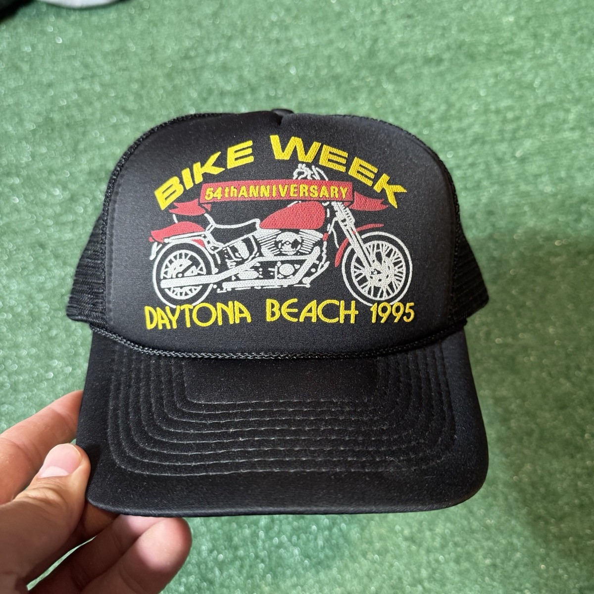 ゆ*う様 bike week 1994 90's トラッカーキャップ bike week 1994 トラッカーキャップ ヴィンテージキャップ