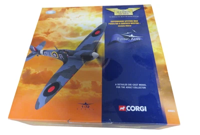 Corgi 1:72 Supermarine Spitfire MKII Garfield Weston Adolphe Vibiral 49003 NEW - Image 1 of 4