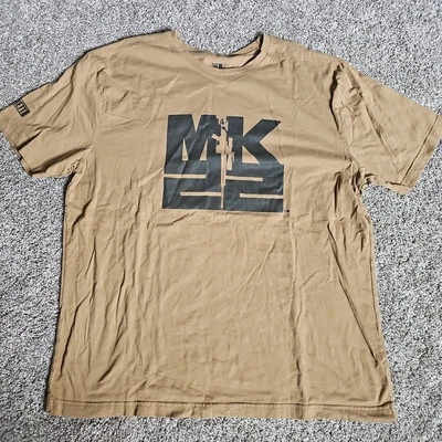 Camisa Militar Barrett Firearms MK 22 Rifle Manga Corta Talla 2XL Marrón Foto 1 de 4