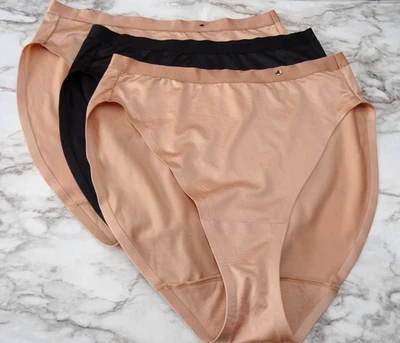 Wacoal 871397# Inner Sheen Hi-Cut 3-Pack Panties US Size M - Image 1 of 4