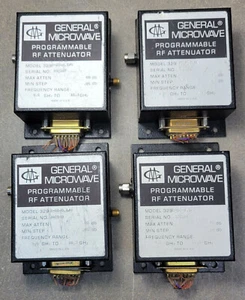 Lote de 4 atenuadores GM RF 3298-60-0.1/4, Max atten 60db / 0.05db, 9 a 10.3GHz. - Imagen 1 de 10