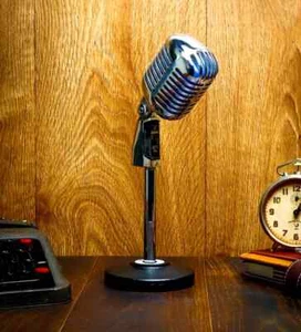 Collectible Antique Replica Dynamic Metal Grill Microphone Decorative Retro Mic. - Picture 1 of 9