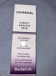 Covergirl Simply Ageless Skin Blurring Face Serum .67 Fl.oz Lot Of One - Picture 1 of 2