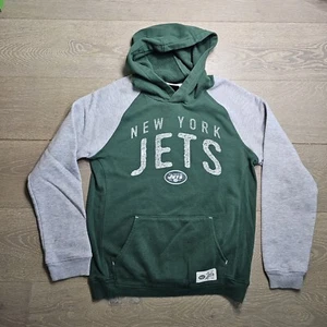 New York Jets Youth Hoodie Sweatshirt XL Green 14/16 Extra Large Hooded j1B - Picture 1 of 13