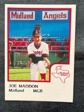 1986 ProCards, Inc. Baseball Card-Joe Maddon Manager Excellent Condition