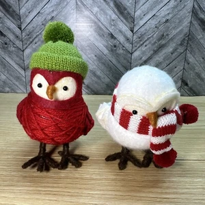 2013 Target Wondershop Weihnachtsvogel 2 Stück rot und grün, rot und weiß - Bild 1 von 4