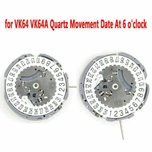 Uhrwerk Watch Zubehör für VK64 VK64A Quartz Movement Date At 6 o'clock - Bild 1 von 4