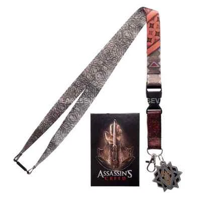 Assassins Creed Lanyard ID Badge Holder Detachable Sticker Logo Charm - Image 1 of 3