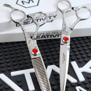 The Vintage Ruby Professional Hair Cutting Scissor Set - 6.5" - Picture 1 of 3